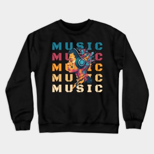 Music Crewneck Sweatshirt